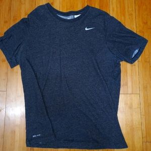 Dark Grey Nike Dri Fit T Shirt